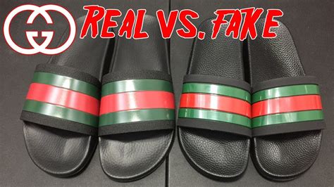 gucci diamond slides fake|how to authenticate gucci slides.